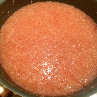 桜餅の炊き方
